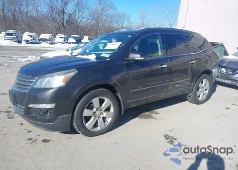 2015 Chevrolet Traverse Ltz z USA, uszkodzony, nr VIN 1GNKVJKD9FJ365657